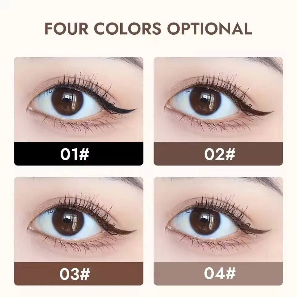Slim Gel Eyeliner Pen – Smooth & Waterproof, Smudge-Proof, High-Pigment, Easy Glide, Multi-Color, Long-Lasting Eye Makeup