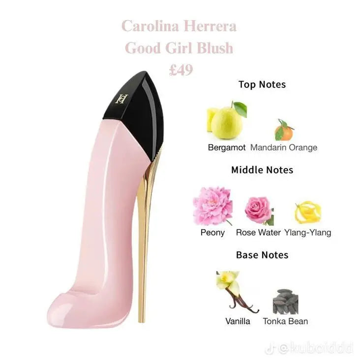 Carolina Herrera Good Girl Blush – Lasts Up to 72 Hours – Women Perfume Long-lasting fragrance, perfect for Valentine's Day gift