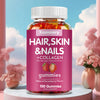Biotin Gummies - Supports Hair, Skin, Nails & Collagen, Brightens Skin Tone - 100 Gummies
