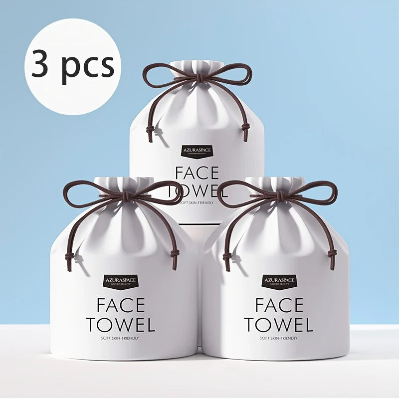 Disposable Face Towel Biodegradable Facial Tissue Ultra-Soft Cleansing Towels Makeup Remover Dry Wipes Disposable Face Towelette