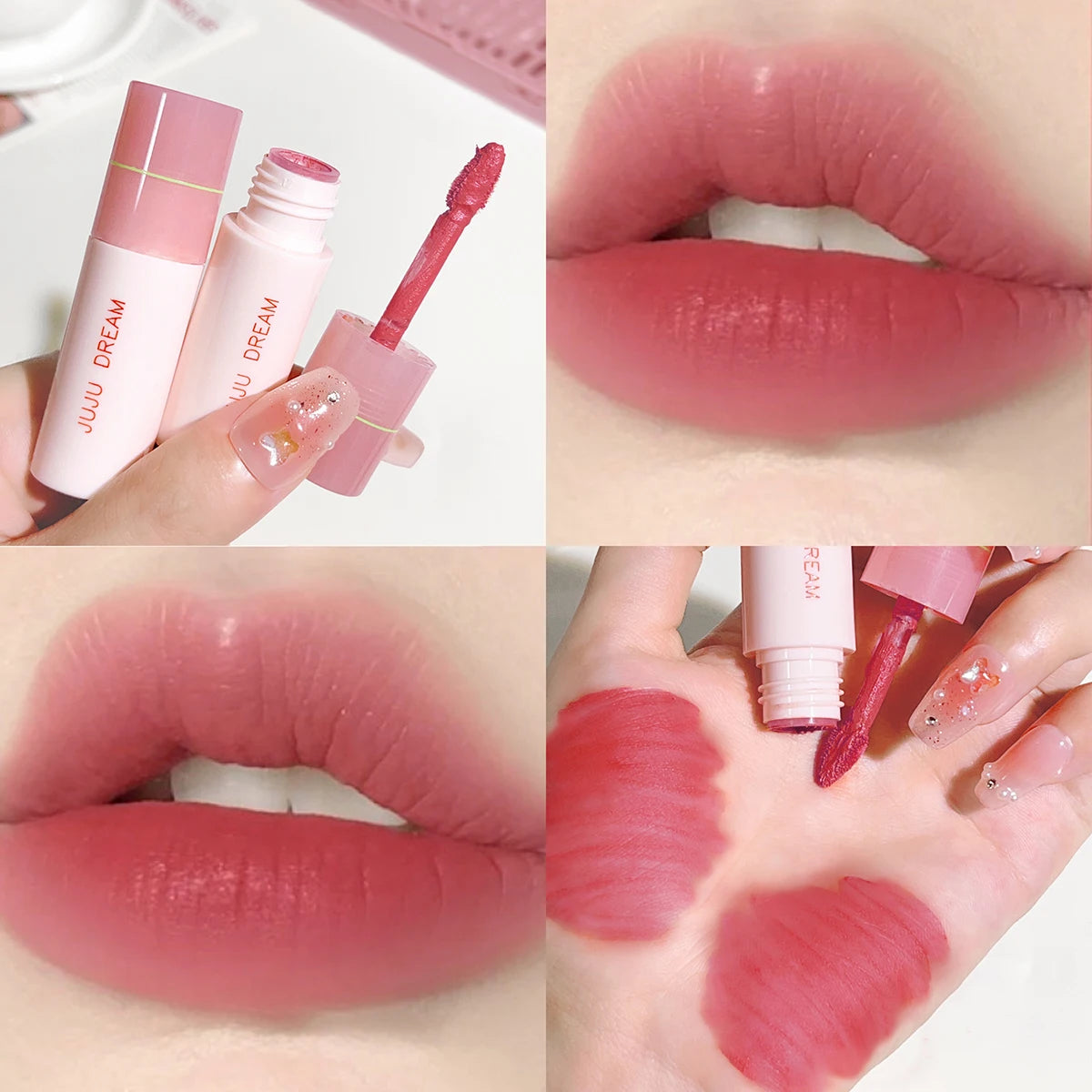 Airy Matte Velvet Lipstick Set Makeup – 6 Rich Shades, Smudge-Proof & Long-Lasting