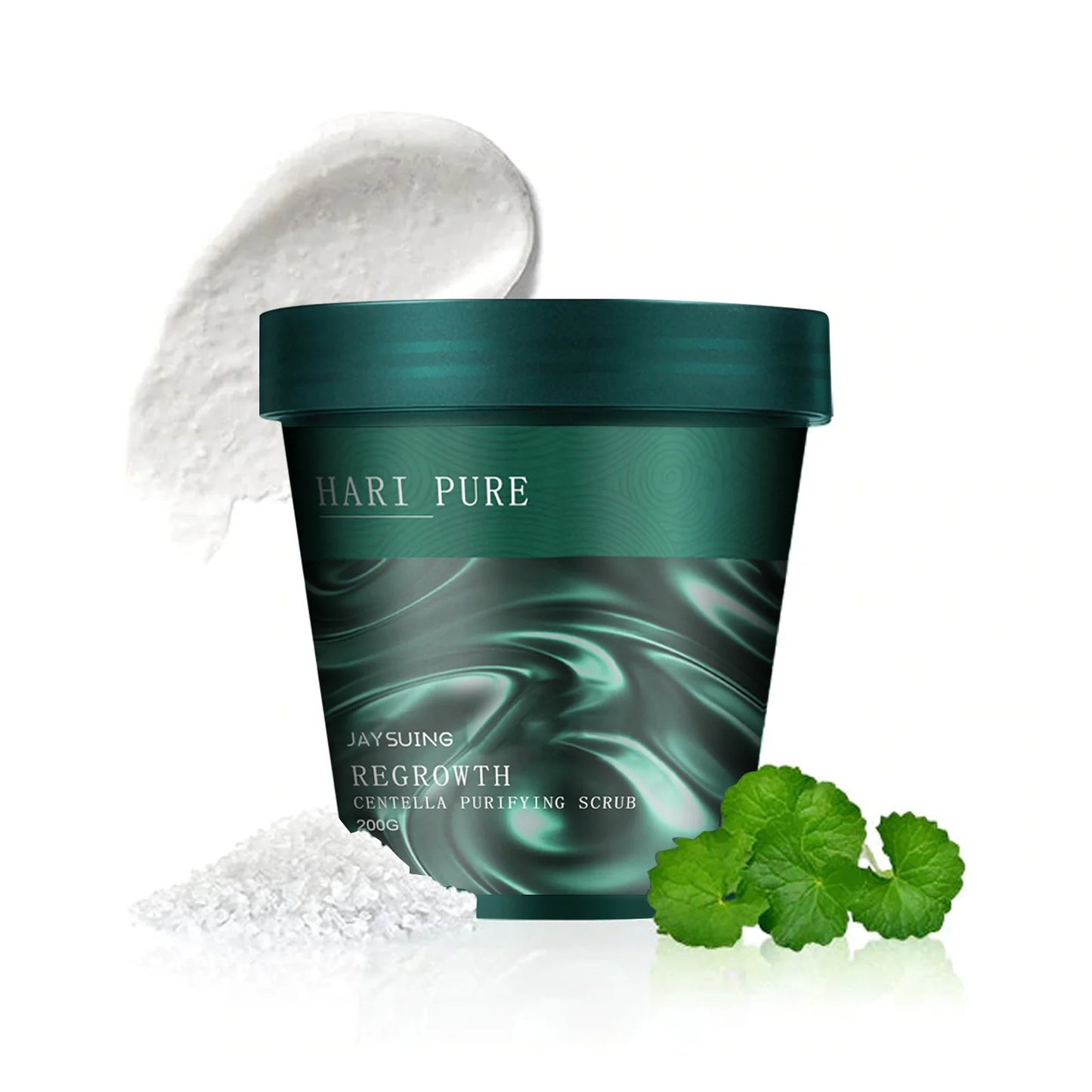 Centella Exfoliating Scrub for Hair Oil Control Deep Cleansing Dandruff Removal Repair Damaged Hair Scalp Massage Scrub Cream