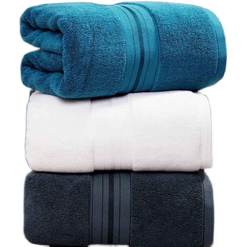 90X180 cm 100% Egyptian cotton Large bath towels and face towels are super absorbent, super soft travel and sports towels