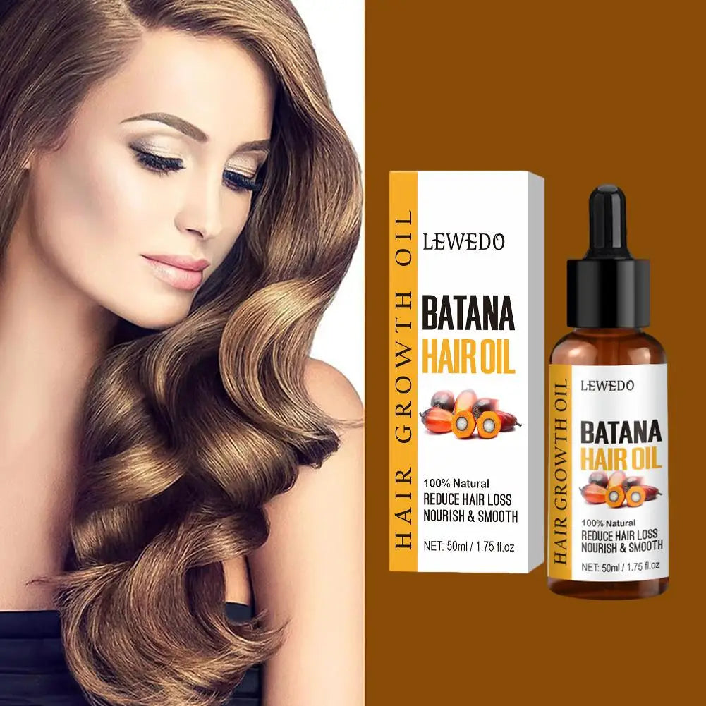 Natural Batana Oil For Healthy Hair Treatment Oil Enhances Hair For Men Women Enhances Anti Hair Break Hair Conditioner