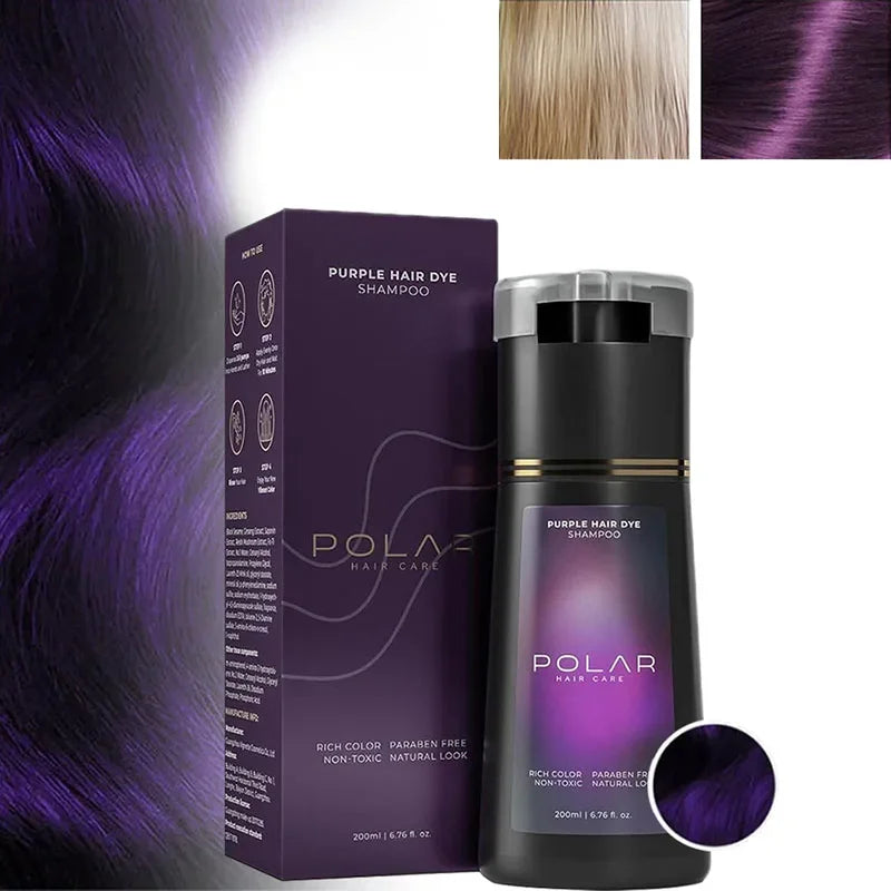 3-in-1 Hair Dye Shampoo Quick Color Shampoo White Hair Quick Blackening Shampoo Oil Control Fluffy Shampoo Product Nourish Hair