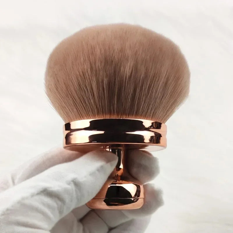 Extra Large Body Makeup Brush for Self Tanner, Leg Makeup Bronzer Oval-shaped Flawless Kabuki Brush Kabuki Foundation Brush