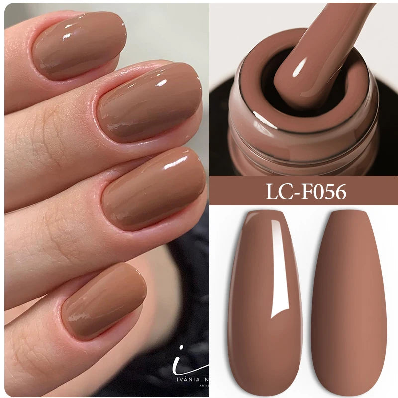 LILYCUTE Thermal Nail Gel Polish 3 Layers Temperature Shiny Color Changing Series Semi Permanent Soak Off UV Nail Gels Polish