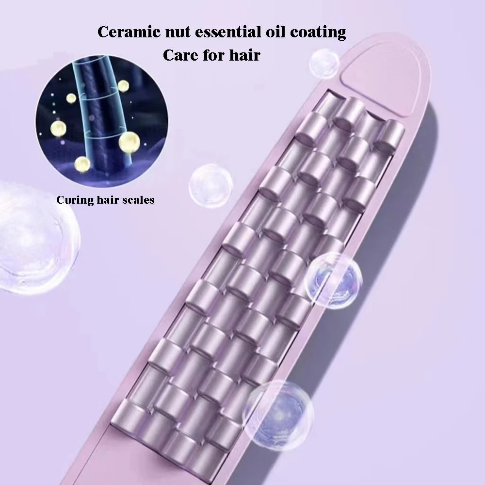Fluffy Curling Iron Corn Beard Perm Grid Splint Electric Hair Root Negative Ion Curler Hair Styling Tools