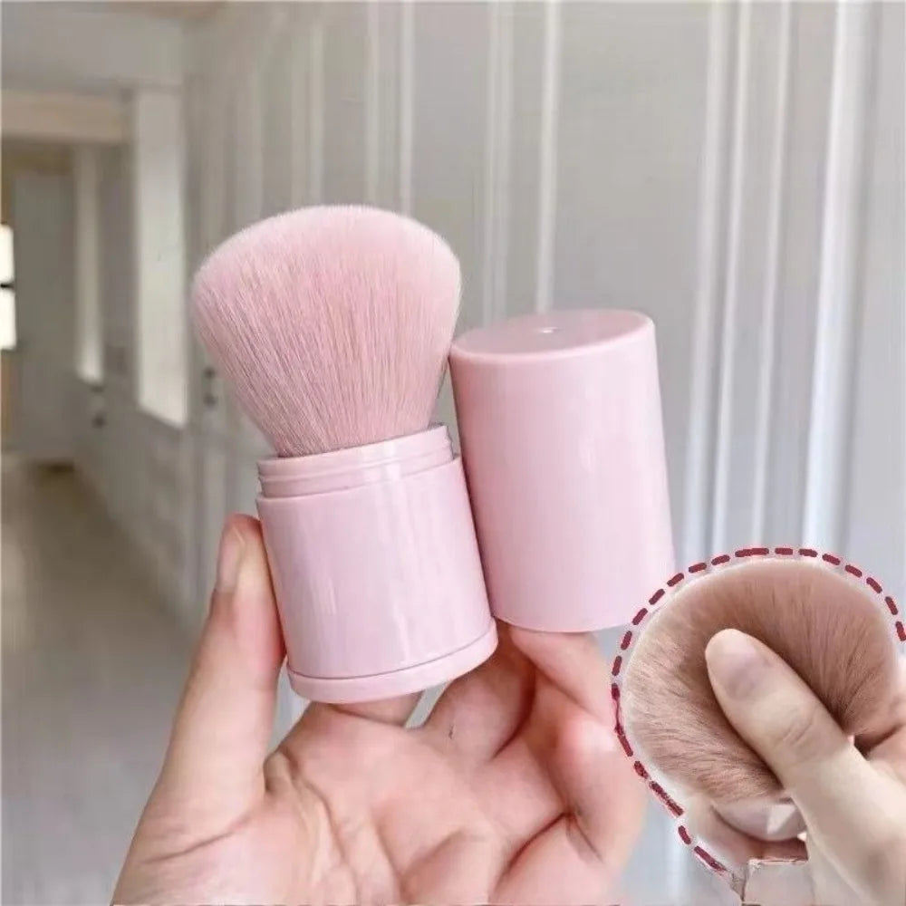 Retractable Brush Makeup Brush Powder Blusher Telescopic Powder Brush Mini Multi-functional Portable Makeup Brushes Beauty Tool