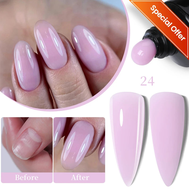 LILYCUTE Thermal Nail Gel Polish 3 Layers Temperature Shiny Color Changing Series Semi Permanent Soak Off UV Nail Gels Polish
