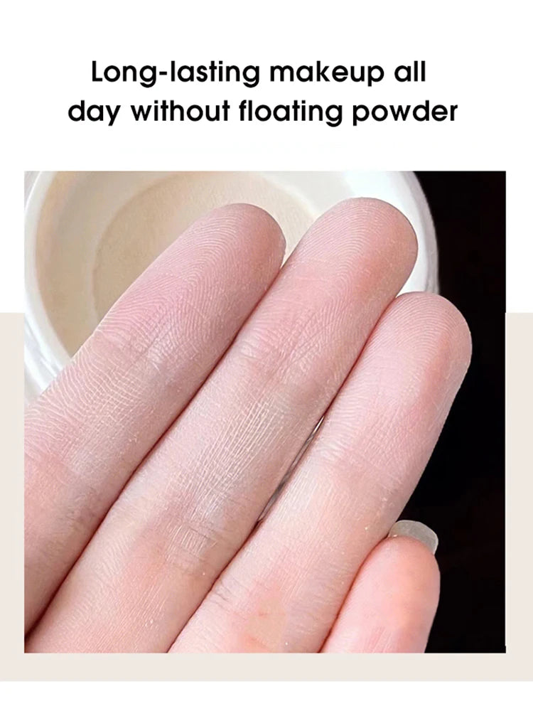 Cappuvini Velvet Mist Set Makeup Powder Fine and Non sticking Powder Mist Face Matte Holding Makeup Clear Honey Powder