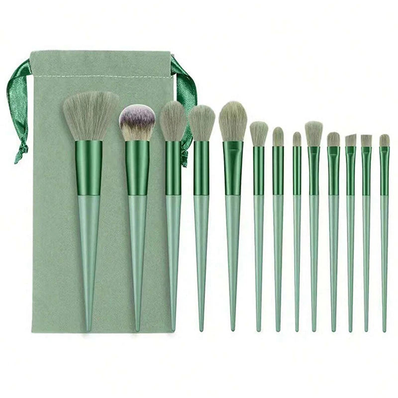 8Pcs Makeup Brush Set Makeup Concealer Brush Blush Loose Powder Brush Eye Shadow Highlighter Foundation Brush Beauty Tools