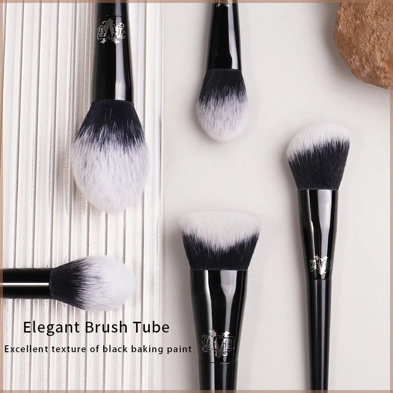 Kat Von D Makeup Brush Set & Kit Foundation Blush Highlight Concealer Powder Sculpting Eyeshadow Brush KVD Brand Makeup Brush