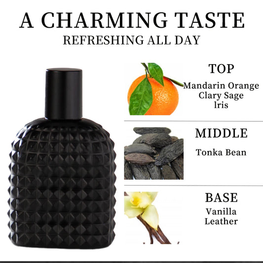 3.4Oz Men's/Women's Eau De Toilette Spray, Durable Perfume, Citrus Flavor, Sage Flavor, Irish Flavor, Very Suitable For Dating,