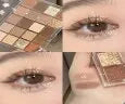 DIKALU Evening Cherry Dance Eyeshadow Tray 20 Color Large Plate Pearl Matte Bright Milk Tea Color Affordable Spring