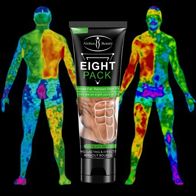 Abdominal Muscle Cream Anti Cellulite Fat Burning Abdomen Weight Loss Slimming Gel Fitness Powerful Cream Strengthening Muscle