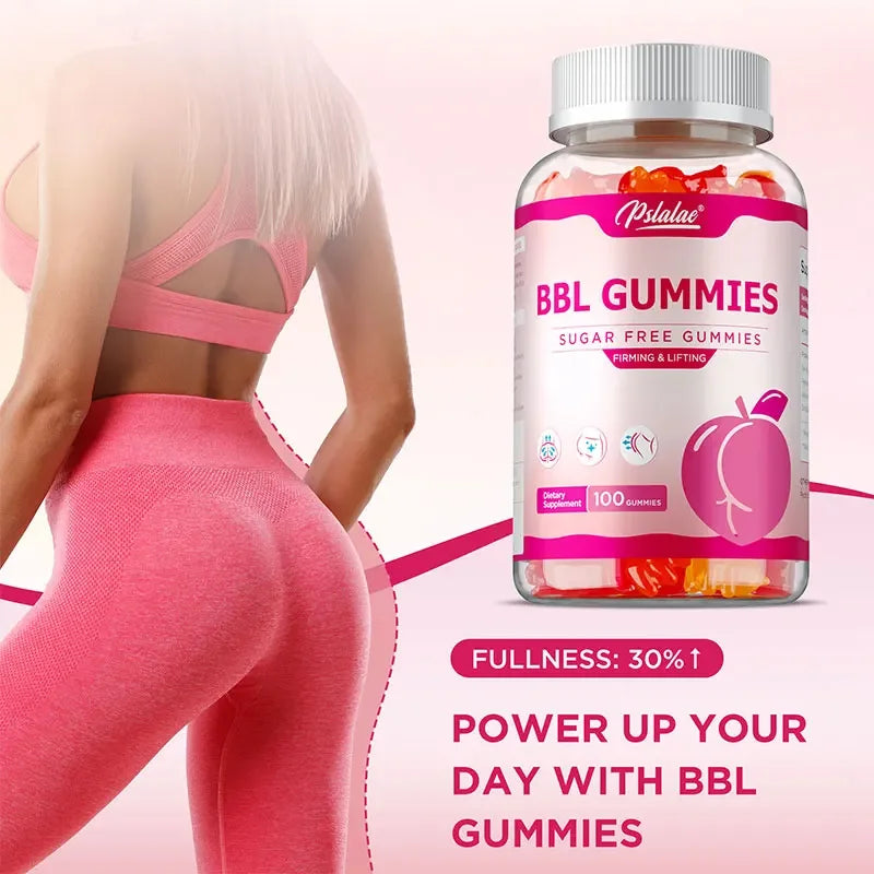BBL Gummies - Increase Natural Curves, Promote Buttock Growth, Reduce Fat Mass and Sagging