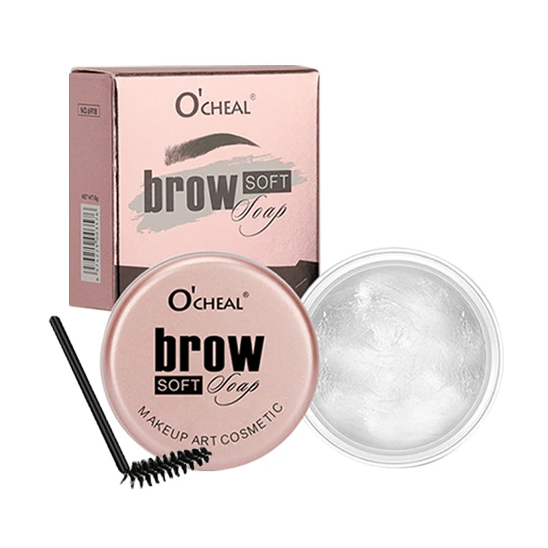 Eyebrow Styling Gel 3D Feathery Brow Wax – Waterproof, Long-Lasting, Easy-to-Wear Shaping Gel for Natural Sculpted Eyebrows Makeup