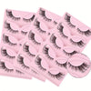 15Pairs 3-Pack Cat Eye Lashes Long Lashes Cat Eye Look Wispy Lashes Eye End Elongated Strip Thick False Eyelashes