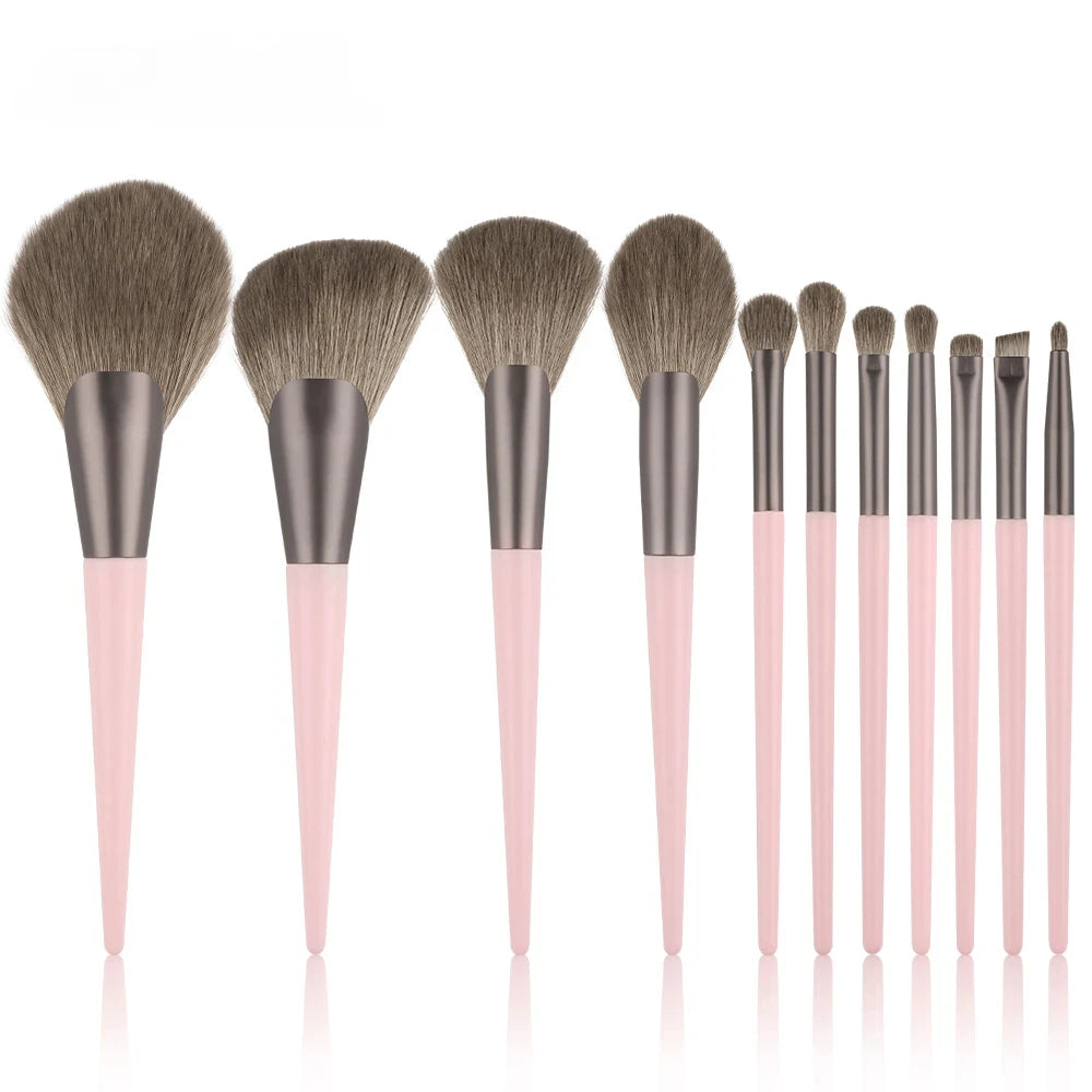 13/33pcs Professional Makeup Brush Set with Accessories for Combination Skin- Featuring Soft Brushes,Suitable for Beginners
