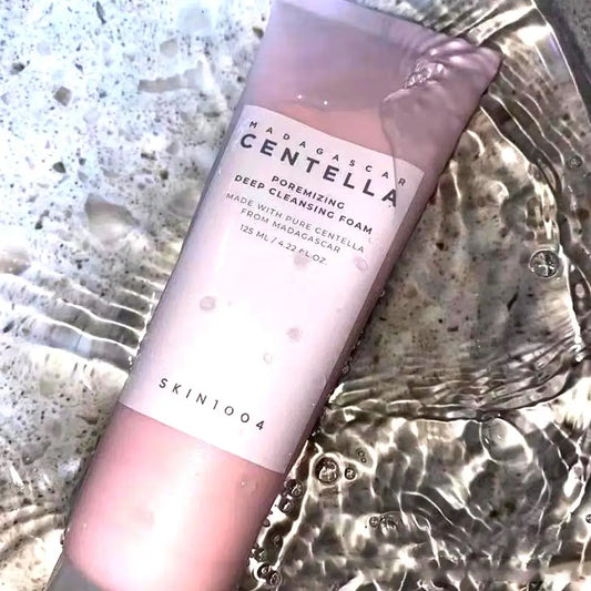 Face Wash Skin1004 Centella Asiatica Facial Cleanser Essence Himalayan Salt Deep Cleansing Foam for Gentle Purifying Refreshing
