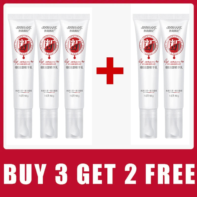 Moisturizing Lip Balm Fade Lip Lines Nourishing Hydration Lips Serum Anti-dry Remove Dead Fast Lightening Pink Mouth Lipstick
