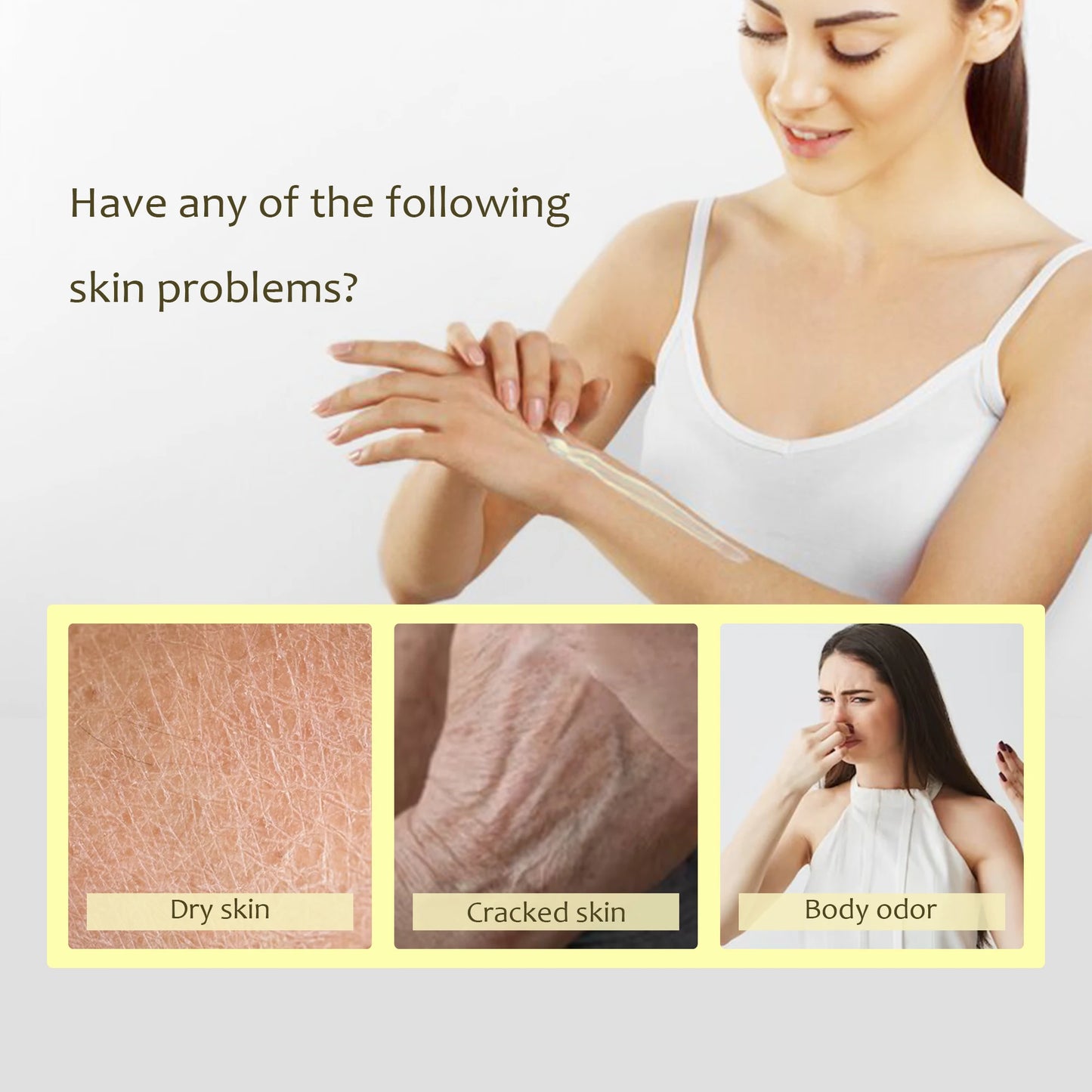 100g Moisturizing Body Glaze Cream 6 Sweet Flavors Body Butter Hydration Soft Smooth Skin Non Sticky Non Tightening