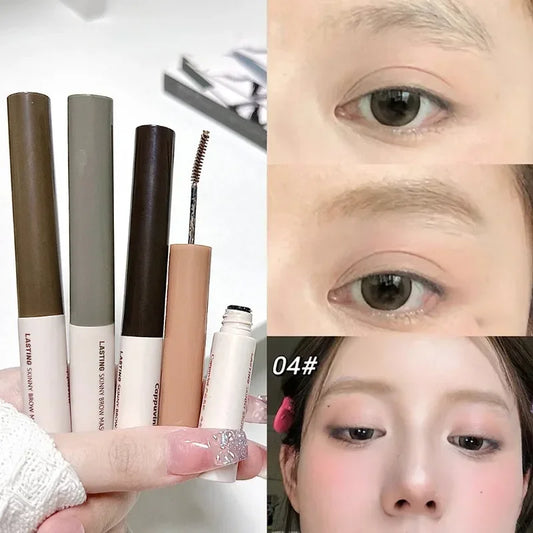Natural Eyebrow Enhancer Dye Gel Tint Set Waterproof Long Lasting Quick Dry Dyeing Brow Tattoo Tinted Cream Brow Makeup Cosmetic