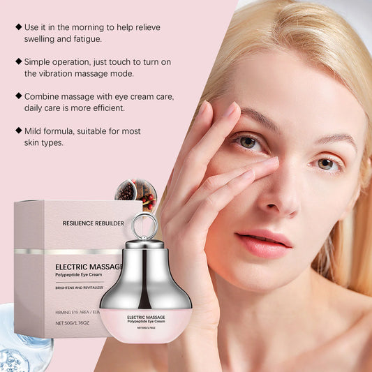 Electric Massage Eye Cream Reduce Swelling Anti Wrinkles Fades Fine Lines Deep Nourishing Brightening Firming Lifting Eye Cream