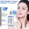 Blue Copper Peptide Serum Firming Fade Fine Lines Shrink Pores Skin Care Rejuvenation Smooth Brightening Spot Moisturizing Serum