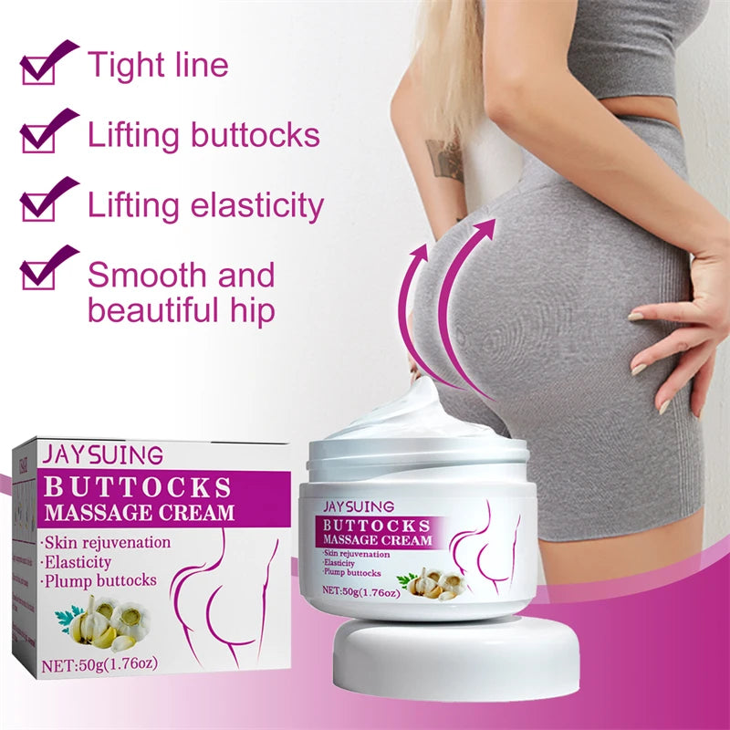 Hip Buttock Care Cream Women Butt Lifter Body Shaper Moisturizing Firming Body Massager Lotion Fast Growth Butt Sexy Curvy