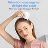 Smart Scalp Massager with Red/Blue Liquid Infusion Comb for Hair Growth, Dandruff Treatment & Portable Roller Head Design