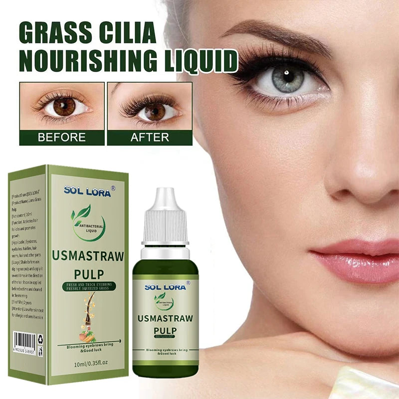 Eyebrow Growth Serum Nourishing Follicles Lashes Enhancer Thick Eyelash Nutrition Liquid Extension for Intensive Lengthening
