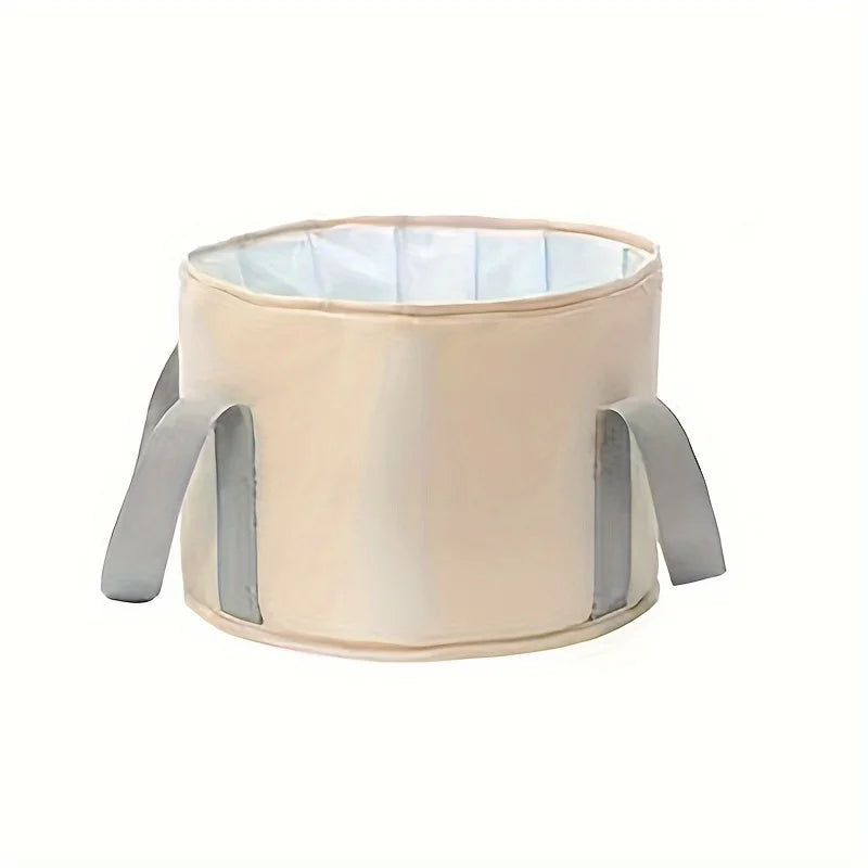 Cordless Portable Foot Soak Tub - Deep, Foldable Basin with Aluminum Insulation for Odor-Free Spa Experience