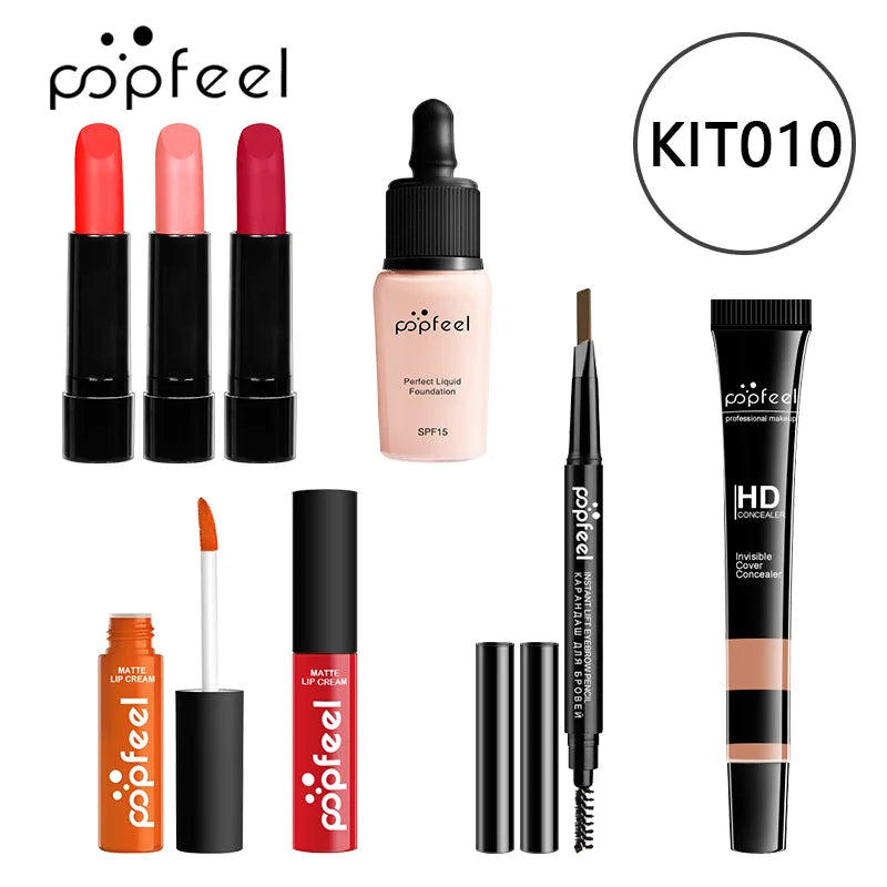 Makeup Set Foundation Eyeshadow Makeup Brush Student Newcomer Full Makeup Gift Box Makeup Set 27 Pieces Christmas Birthday Gift