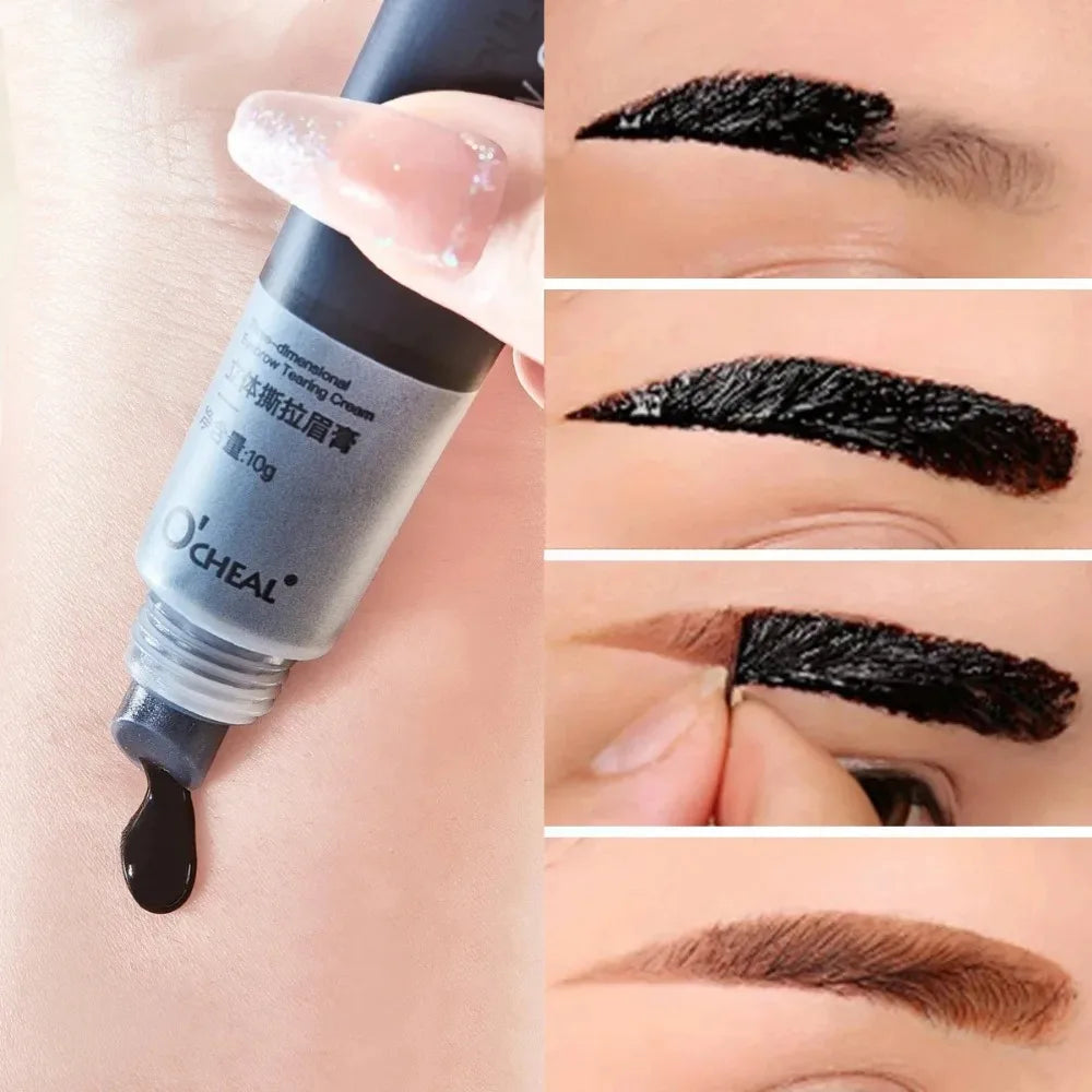 Professional Eyebrow Gel – Waterproof, Sweatproof, Long-Lasting Peel-Off Tint for Natural, Defined Brows