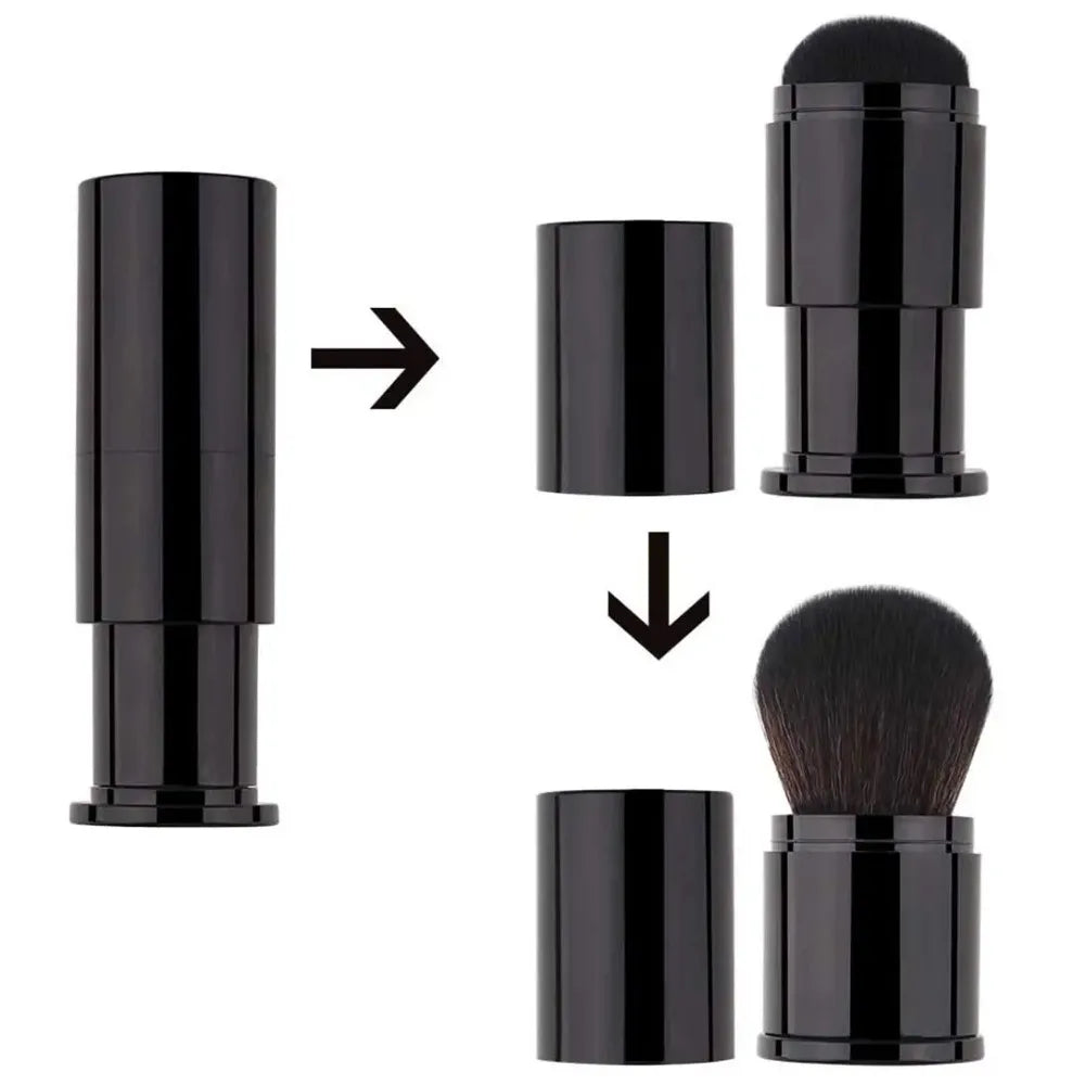 Retractable Brush Makeup Brush Powder Blusher Telescopic Powder Brush Mini Multi-functional Portable Makeup Brushes Beauty Tool