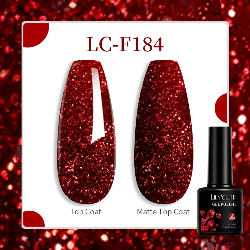 LILYCUTE 7ML Eggshell Gel Nail Polish White Black Material Semi Permanent Autumn Varnish With Any Color Gel Soak Off UV Manicure