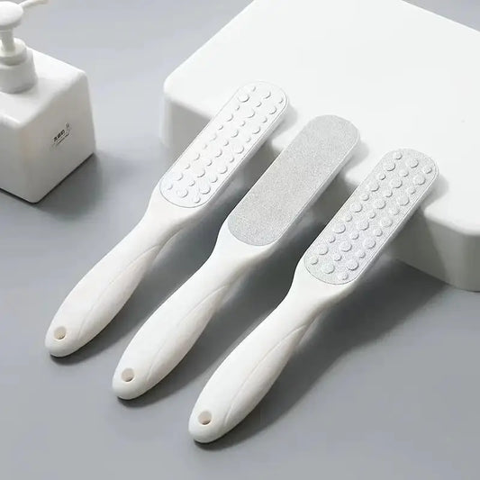 Professional Stainless Steel Dual-Sided Foot File - Callus & Dead Skin Remover Pedicure Tool for Smooth Soft Feet