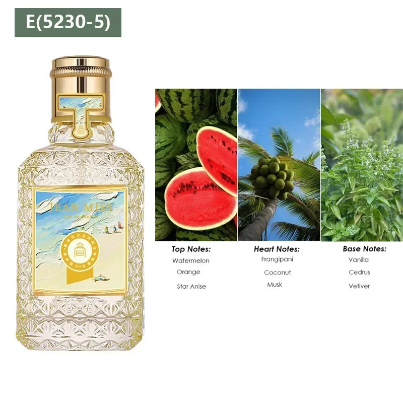 50ml Sweet Floral Fruity Notes Eau De Parfum Long Lasting Women's Perfume Fresh Light Scent Fragrances Body Spray Balminess Gift