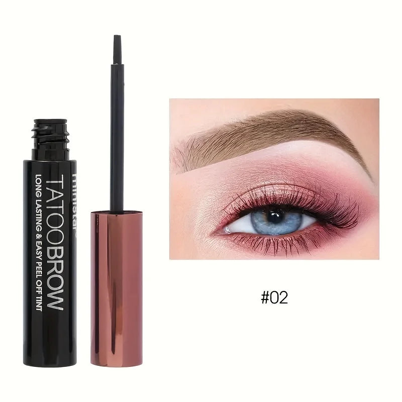 1PC Waterproof Peel-Off Eyebrow Gel Tint – Transfer-Proof Brow Enhancer for Fuller, Defined Natural Brows