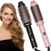 Valentine Gift Hair Curler Straightener Electric Hair Brushes Hot Comb Professional Curling Iron Heated Anti-Scald Thermal Brush