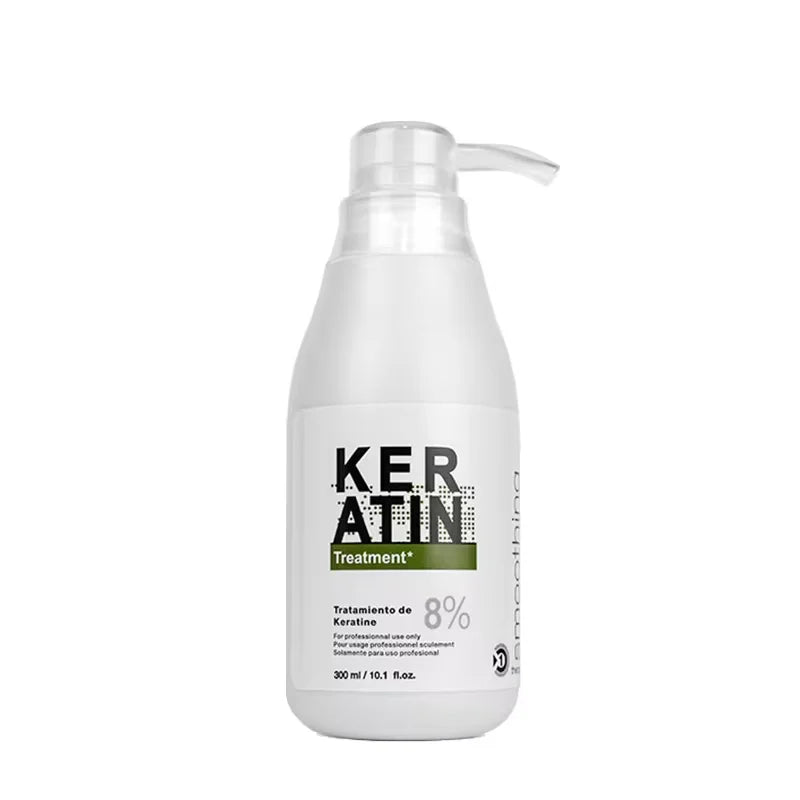 PURC 300ML Professional Keratin Hair Treatment Smoothing Repairing Frizz Curly Hair Straightening Brazilian Keratin Hair Care