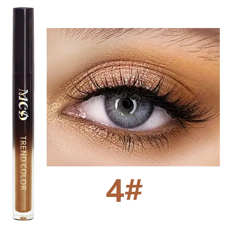 13-Shade Waterproof Liquid Eyeshadow Palette - High Shine Long-Lasting & Smudge-Proof Makeup Set for Glamourous Looks glitter