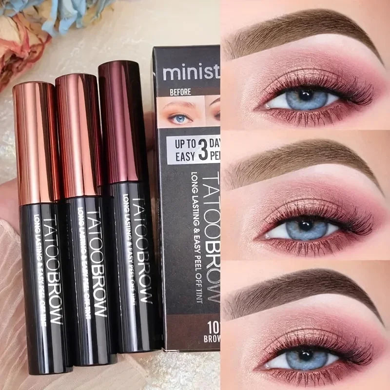1PC Waterproof Peel-Off Eyebrow Gel Tint – Transfer-Proof Brow Enhancer for Fuller, Defined Natural Brows