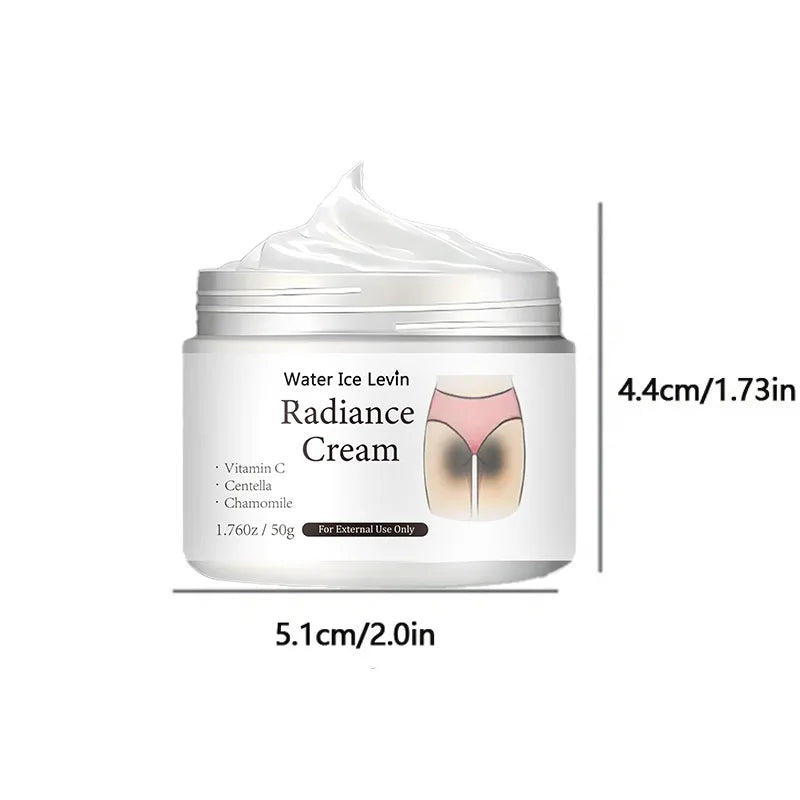 50g Glossy Cream - Contains Vitamin C, Private Parts, Armpits, Joints, Improves Melanin Appearance, Illuminates the Skin Inside the Buttocks and Thighs