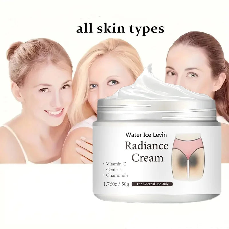 50g Glossy Cream - Contains Vitamin C, Private Parts, Armpits, Joints, Improves Melanin Appearance, Illuminates the Skin Inside the Buttocks and Thighs
