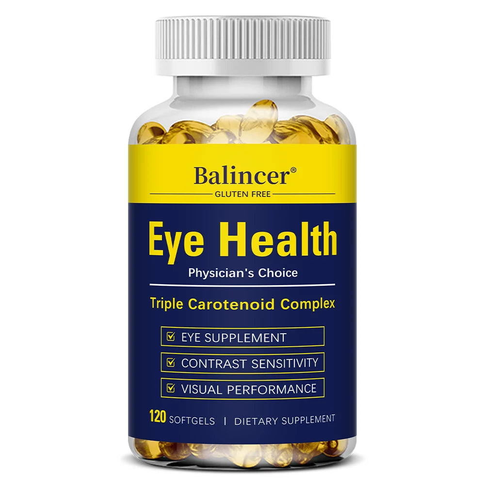 Lutein 20mg & Zeaxanthin 4mg Supplement - Eye Vitamins - Eye Health & Vision Support,Dietary Supplement