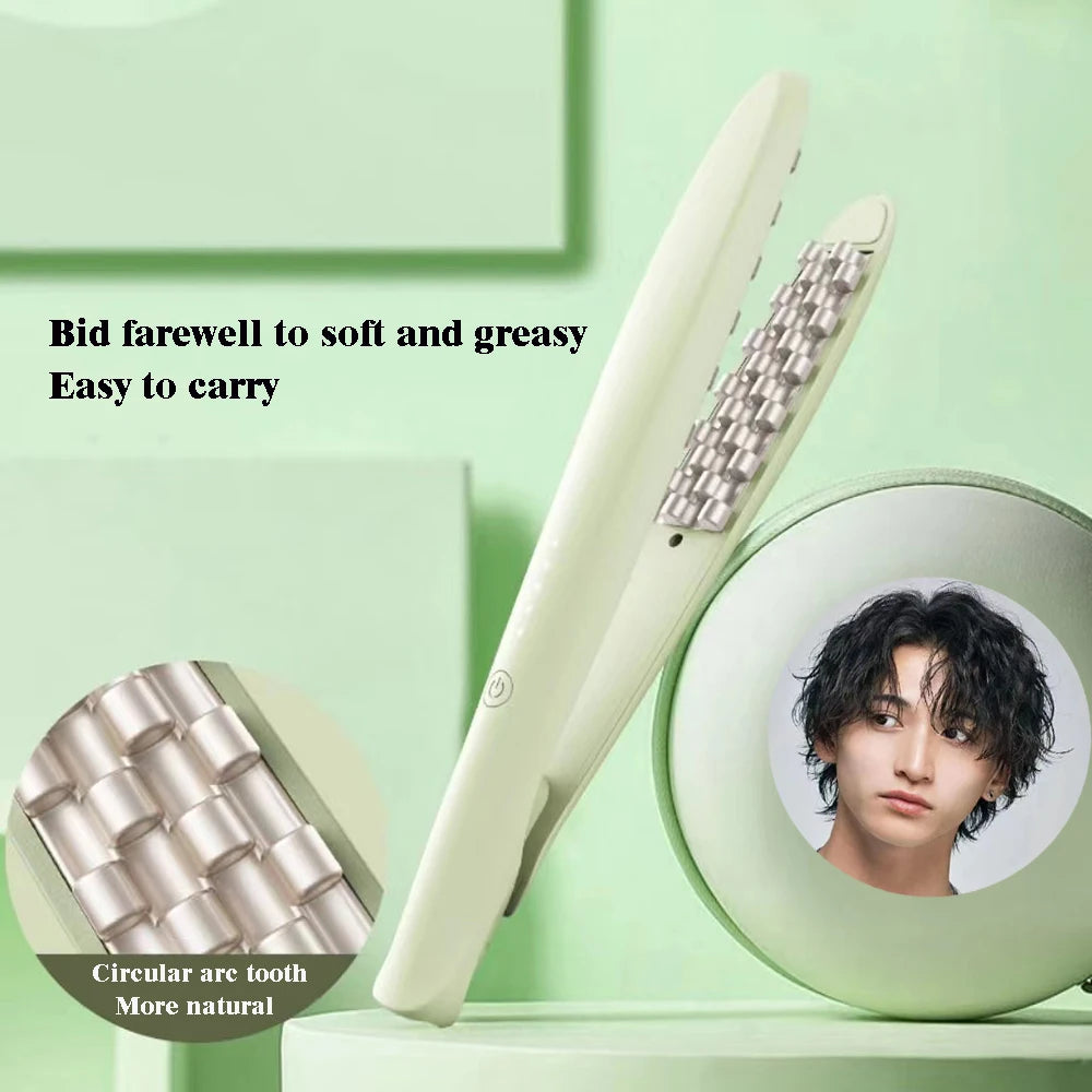 Fluffy Curling Iron Corn Beard Perm Grid Splint Electric Hair Root Negative Ion Curler Hair Styling Tools