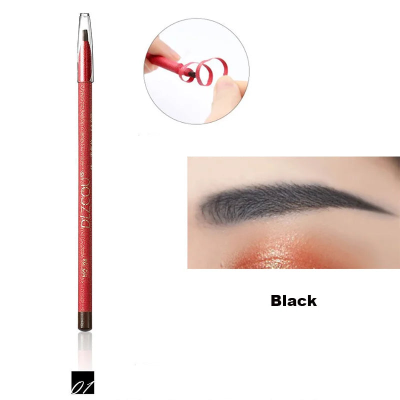 Waterproof Eyebrow Pencil – Long-Lasting Brow Tint Enhancer for a Natural Lifted Look, Professional Eye Makeup Tool